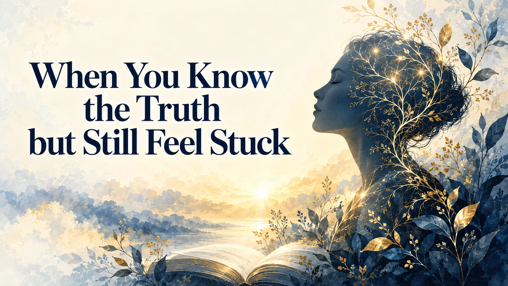 When You Know the Truth but Still Feel Stuck